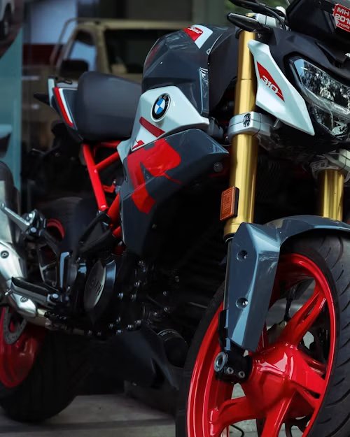 Motorcycle before restoration